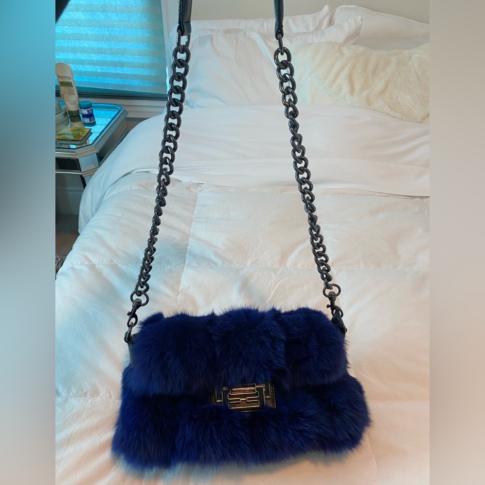 Farley Chatto Fox Fur Purse